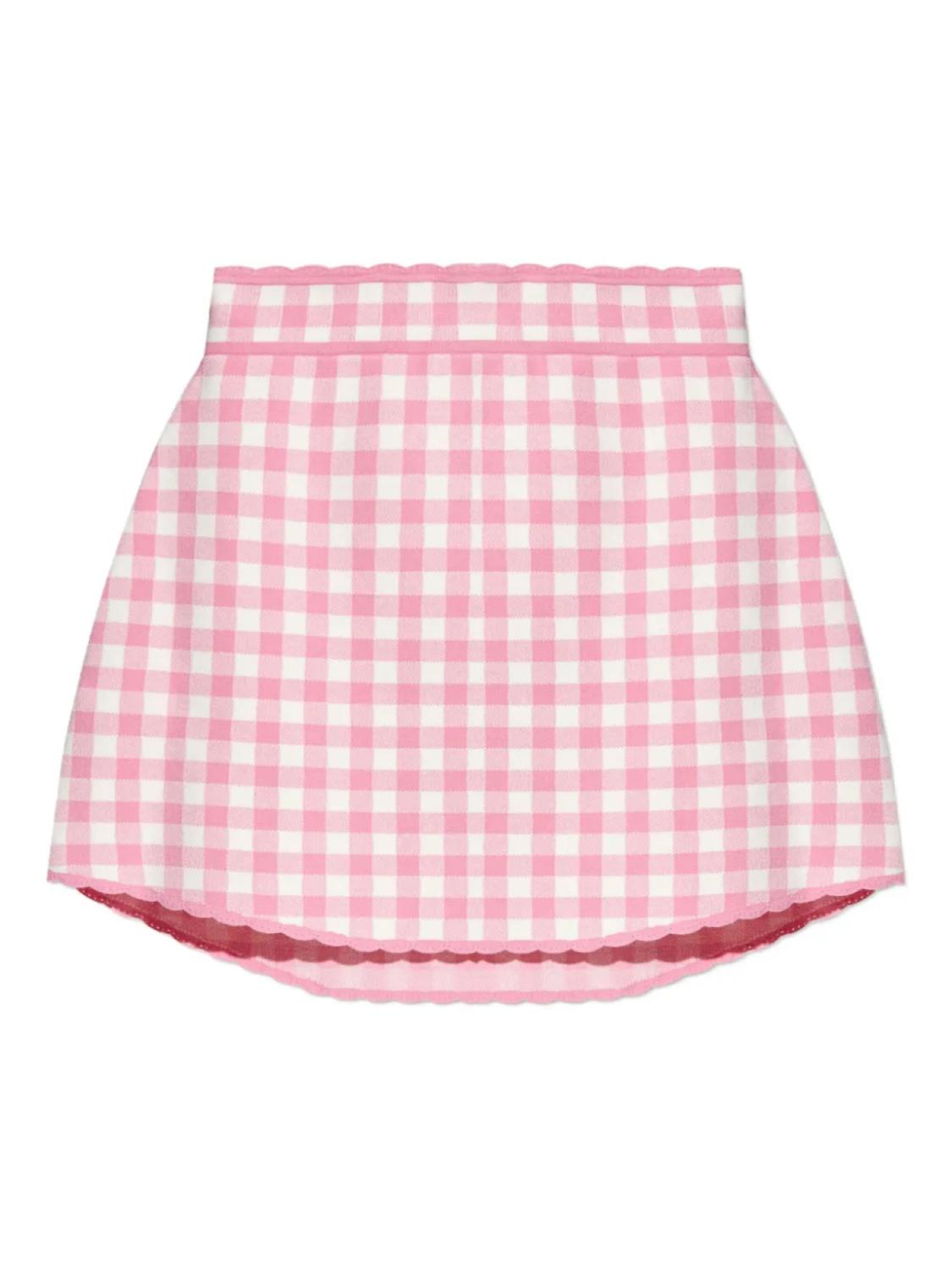 LoveShackFancy мини-юбка в клетку гингем с фестончатым подолом, розовый
LoveShackFancy мини-юбка в клетку гингем с фестончатым подолом, розовый