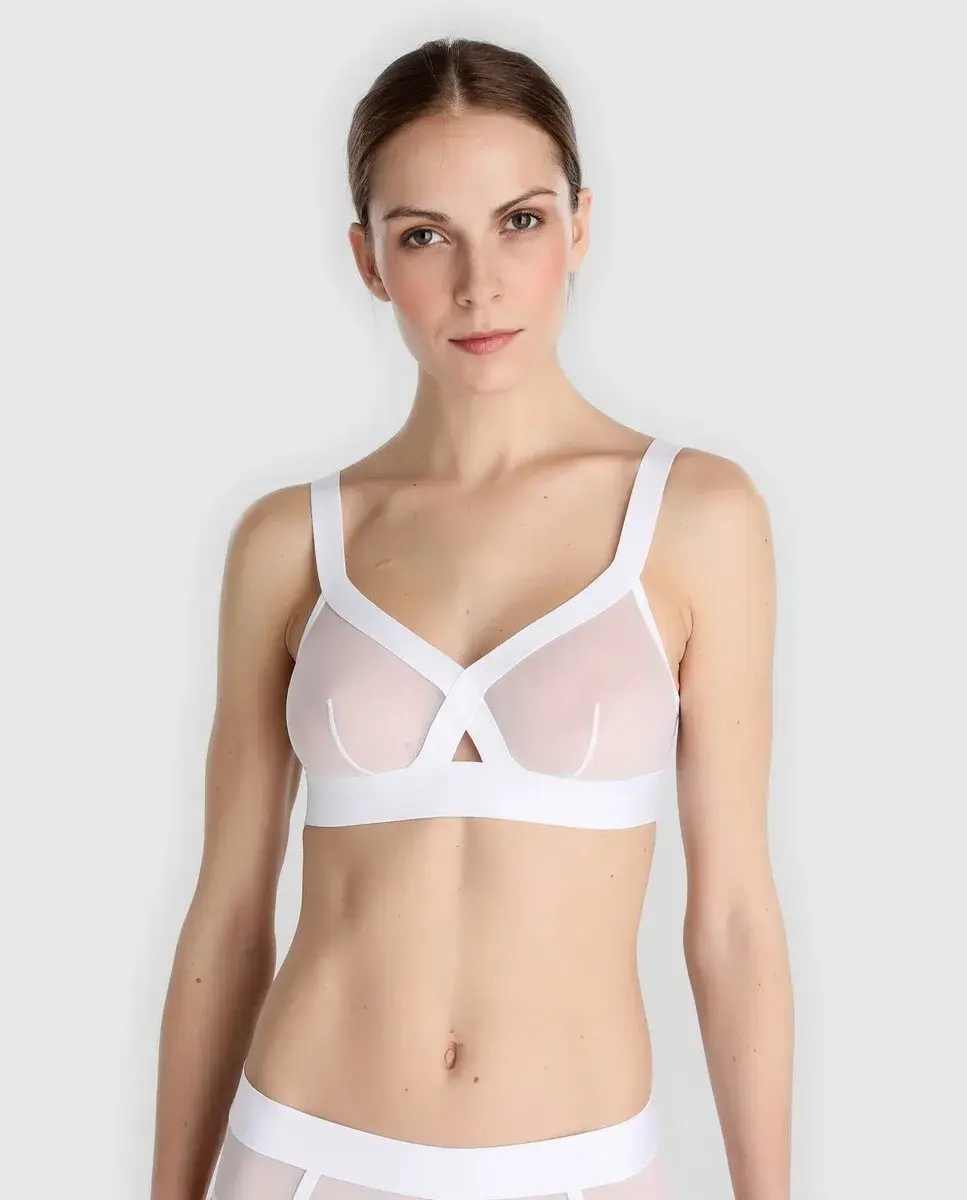 Верх бралетта Sheers Dkny без косточек, белый
Верх бралетта Sheers Dkny без косточек, белый