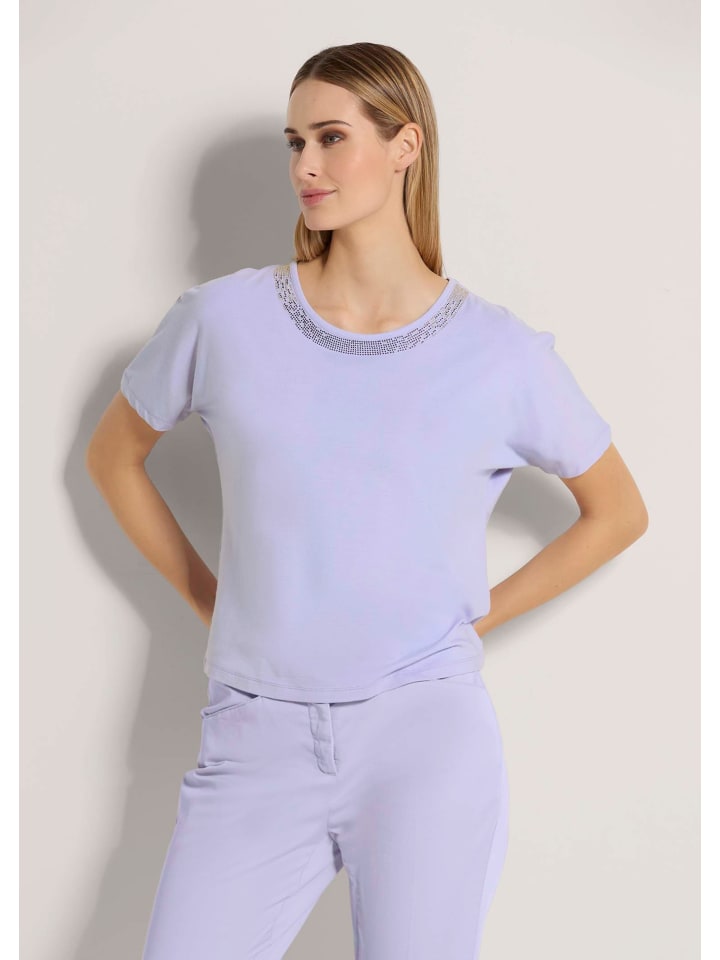MADELEINE Футболка с круглым вырезом и отделкой стразами светло-аметистового цвета, Фиолетовый, MADELEINE Футболка с круглым вырезом и отделкой стразами светло-аметистового цвета
MADELEINE Футболка с круглым вырезом и отделкой стразами светло-аметистового цвета, Фиолетовый, MADELEINE Футболка с круглым вырезом и отделкой стразами светло-аметистового цвета