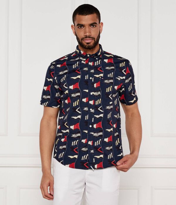 Рубашка Regular fit Tommy Hilfiger, синий 
Рубашка Regular fit Tommy Hilfiger, синий