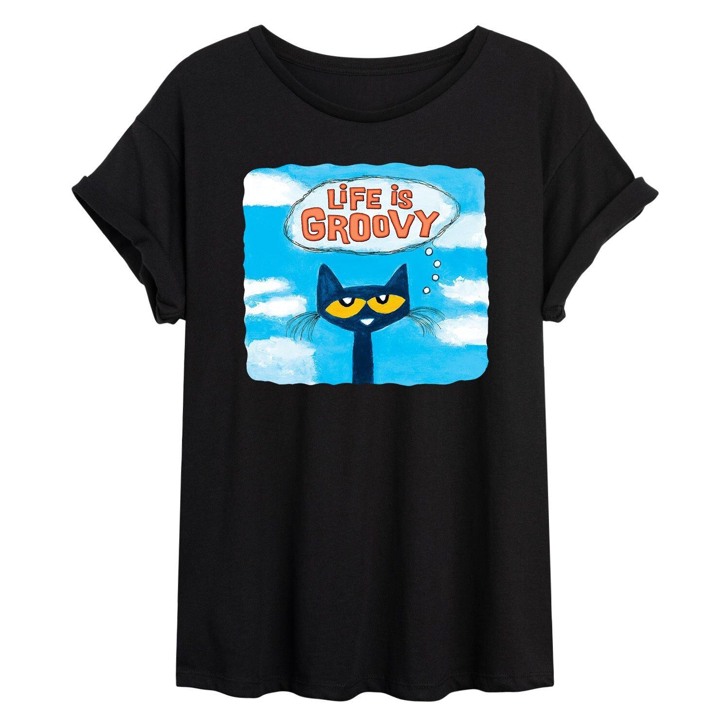 Большая футболка с рисунком Pete The Cat "Groovy" для юниоров Licensed Character
Большая футболка с рисунком Pete The Cat "Groovy" для юниоров Licensed Character