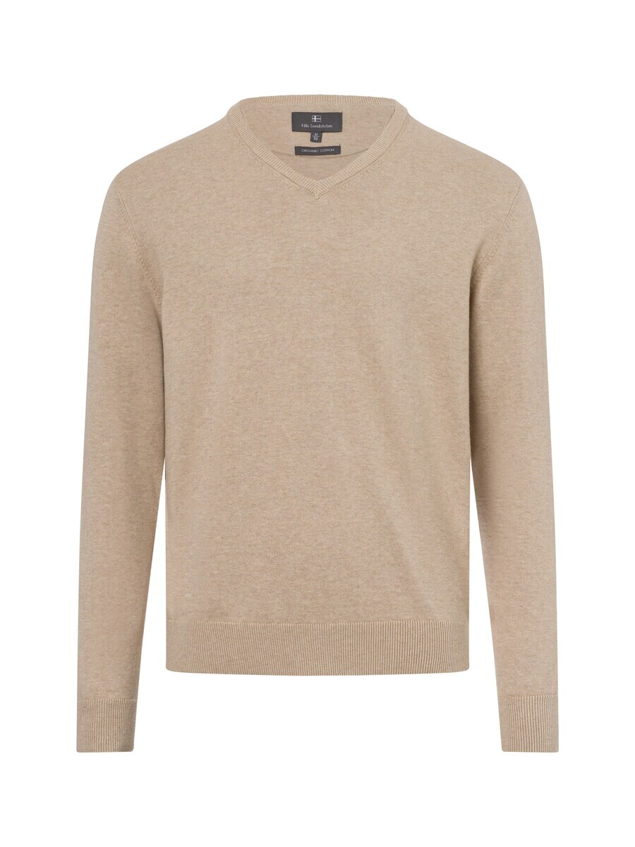 Свитер с v-образным вырезом Nils Sundström Sweater, бежевый
Свитер с v-образным вырезом Nils Sundström Sweater, бежевый