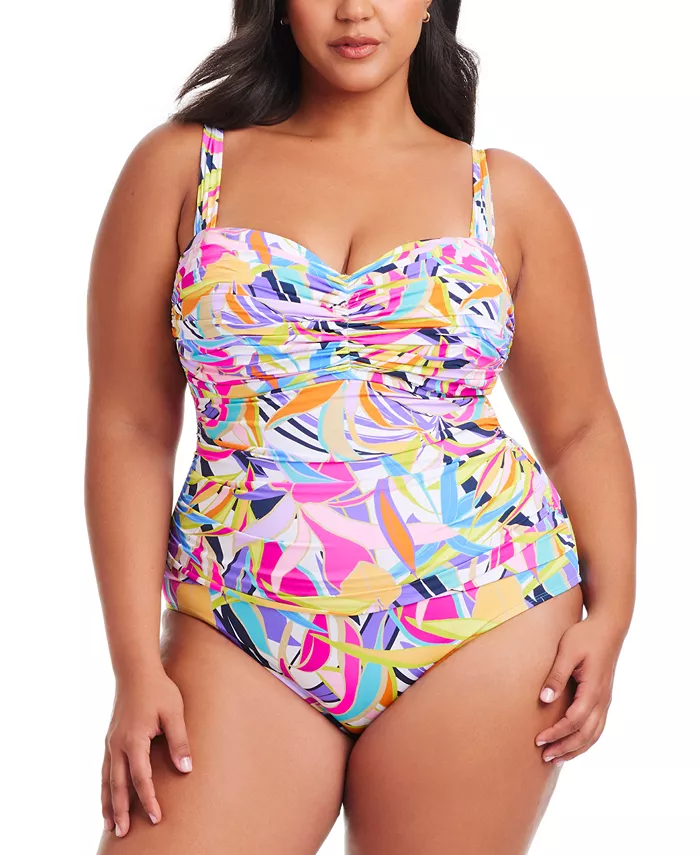 Купальник Living Color больших размеров Bleu by Rod Beattie, мультиколор
Купальник Living Color больших размеров Bleu by Rod Beattie, мультиколор