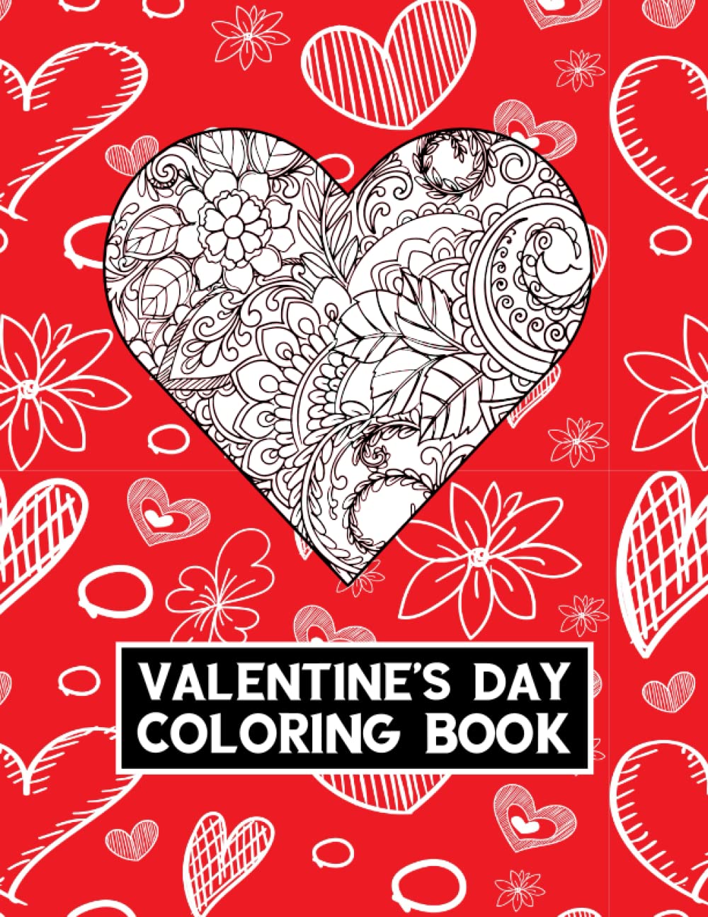 Valentine's day heart floral coloring book. Love symbol, Gift for him and her. 105 different hearts, 210 pages, 8.5 in (Independently published)
Valentine's day heart floral coloring book. Love symbol, Gift for him and her. 105 different hearts, 210 pages, 8.5 in (Independently published)