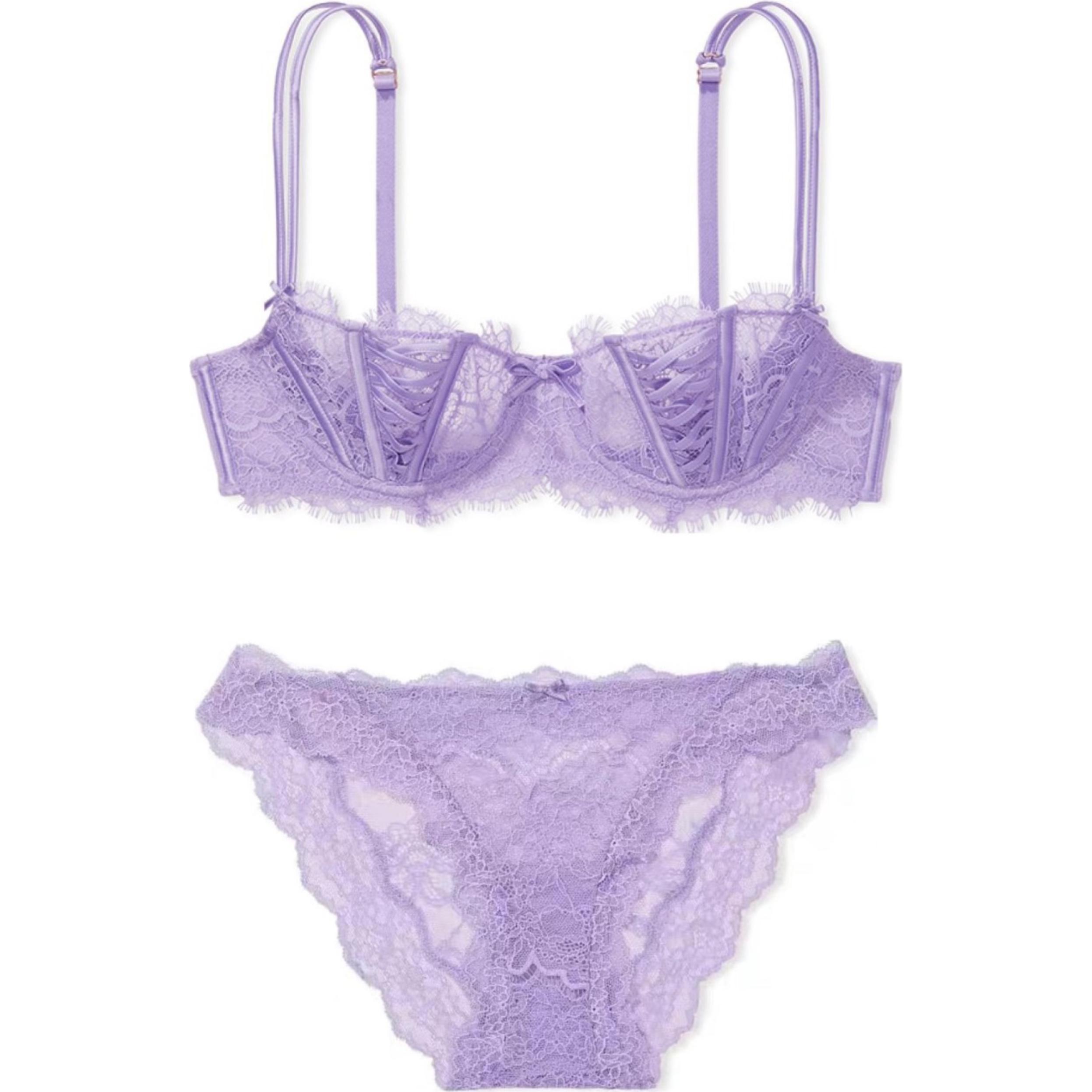 Victoria's Secret Женский комплект нижнего белья фиолетовый
Victoria's Secret Женский комплект нижнего белья фиолетовый