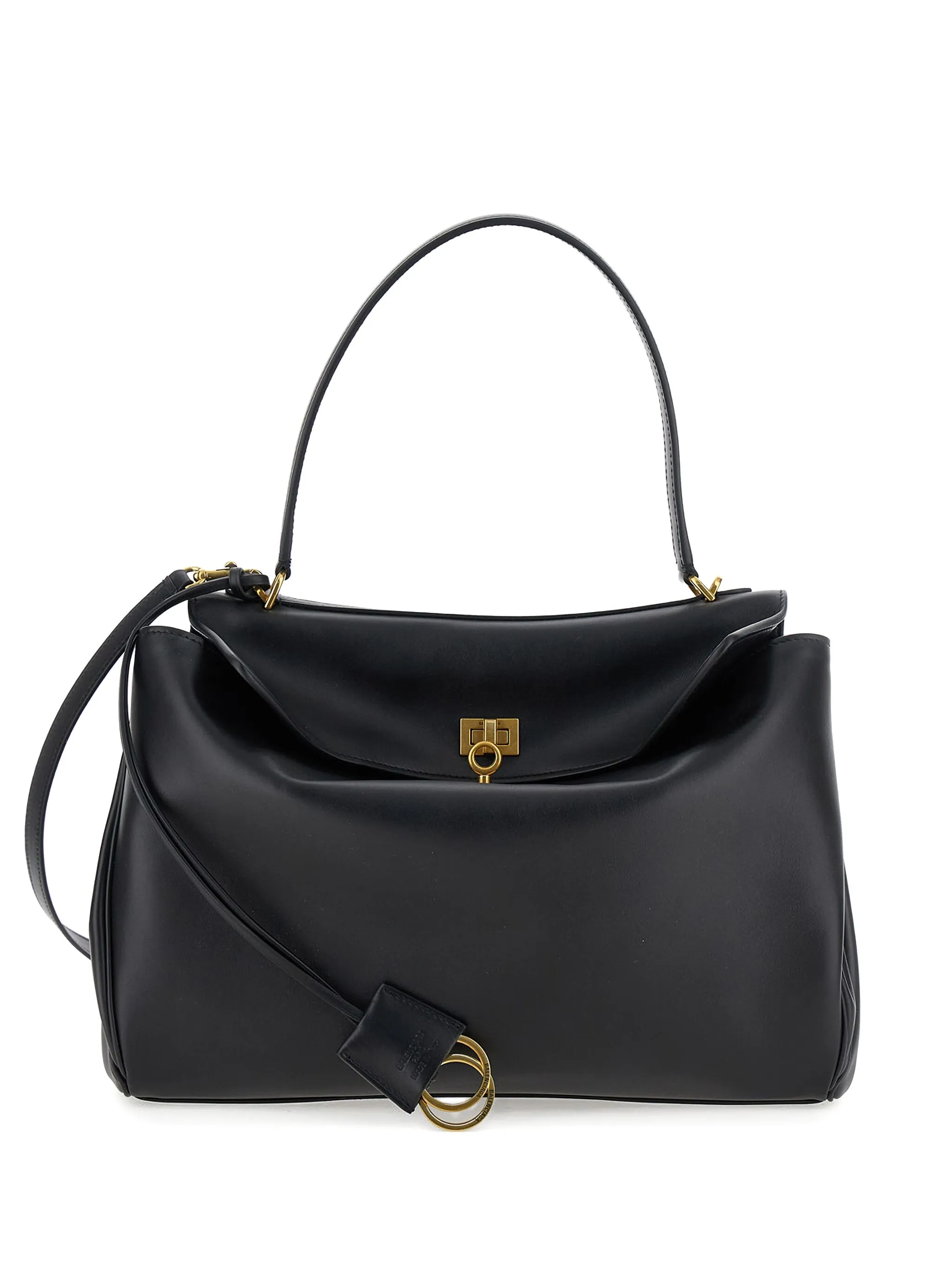 Сумка через плечо Rodeo medium с передним карманом Balenciaga, черный
Сумка через плечо Rodeo medium с передним карманом Balenciaga, черный