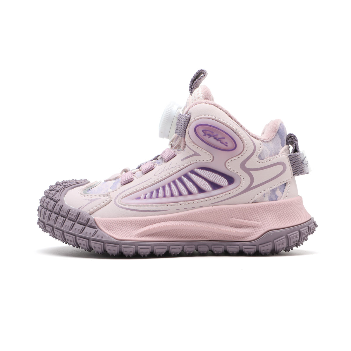 Теплые детские кроссовки средней высоты с защитой от ударов Satchi, фиолетовый
Теплые детские кроссовки средней высоты с защитой от ударов Satchi, фиолетовый