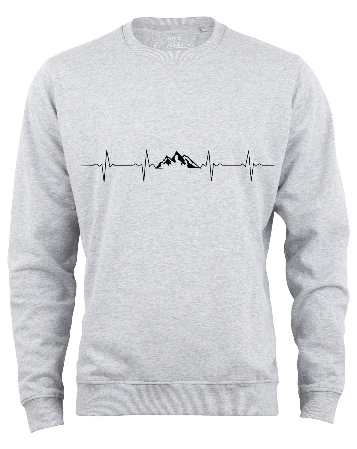 Толстовка Cotton Prime Berge Pulsschlag Berge, серый меланж
Толстовка Cotton Prime Berge Pulsschlag Berge, серый меланж