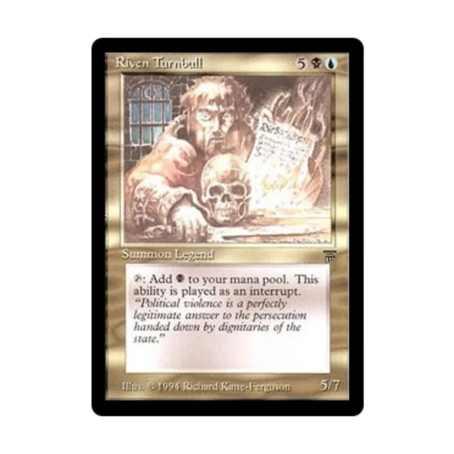 CCG Ривен Тернбулл (итальянец) (Ю), MTG - Foreign - Legends (Italian)
CCG Ривен Тернбулл (итальянец) (Ю), MTG - Foreign - Legends (Italian)