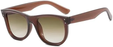 Мужские солнцезащитные очки Retro Rivets с защитой от УФ-излучения UV400, модные двухцветные, для женщин, градиент коричневого цвета, один размер MTZJH, One Color
Мужские солнцезащитные очки Retro Rivets с защитой от УФ-излучения UV400, модные двухцветные, для женщин, градиент коричневого цвета, один размер MTZJH, One Color