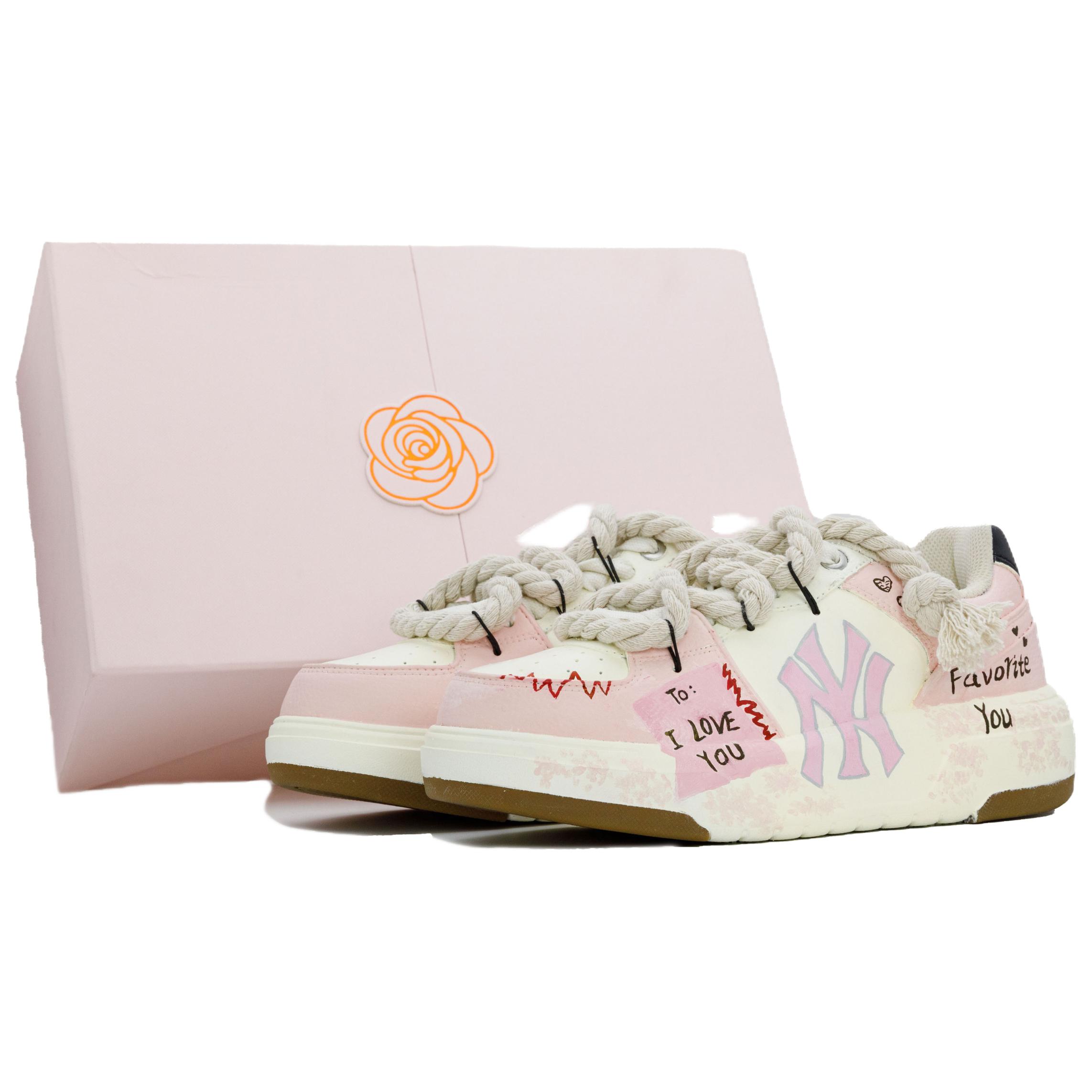 MLB Чанки лайнеры розовые Love Confession Box противоскользящие износостойкие низкие скейтбордские кроссовки унисекс Pink Love Love Confession (Obsidian Box)
MLB Чанки лайнеры розовые Love Confession Box противоскользящие износостойкие низкие скейтбордские кроссовки унисекс Pink Love Love Confession (Obsidian Box)