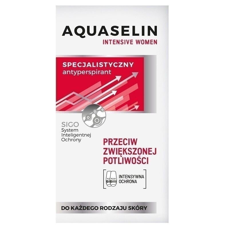 Aquaselin Intensive Women антиперспирант для женщин, 50 ml
Aquaselin Intensive Women антиперспирант для женщин, 50 ml