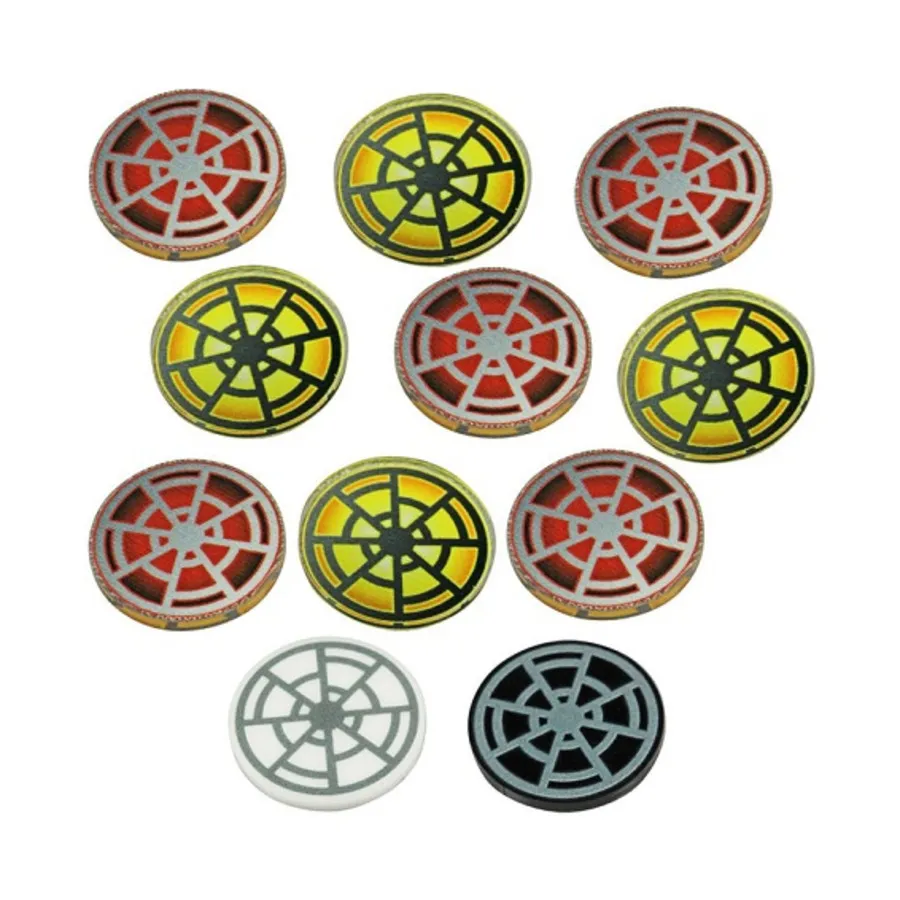 Набор круглых жетонов для объективов премиум-класса диаметром 30 мм, Star Wars - Shatterpoint Gaming Accessories (Litko Aerosystems)
Набор круглых жетонов для объективов премиум-класса диаметром 30 мм, Star Wars - Shatterpoint Gaming Accessories (Litko Aerosystems)