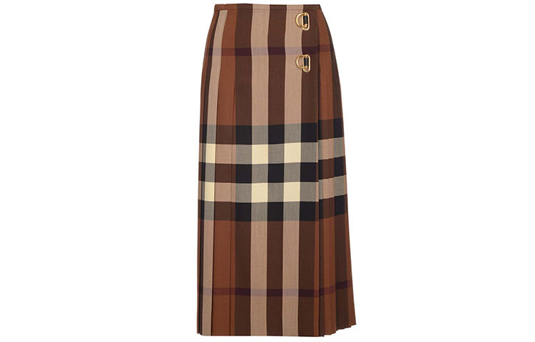 Юбка длинная женская Burberry, коричневый 
Юбка длинная женская Burberry, коричневый