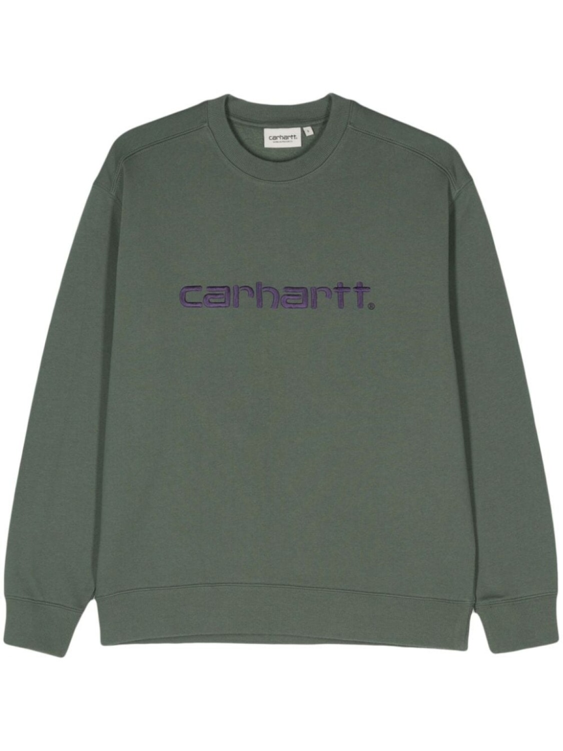 Carhartt WIP толстовка с вышитым логотипом, зеленый
Carhartt WIP толстовка с вышитым логотипом, зеленый