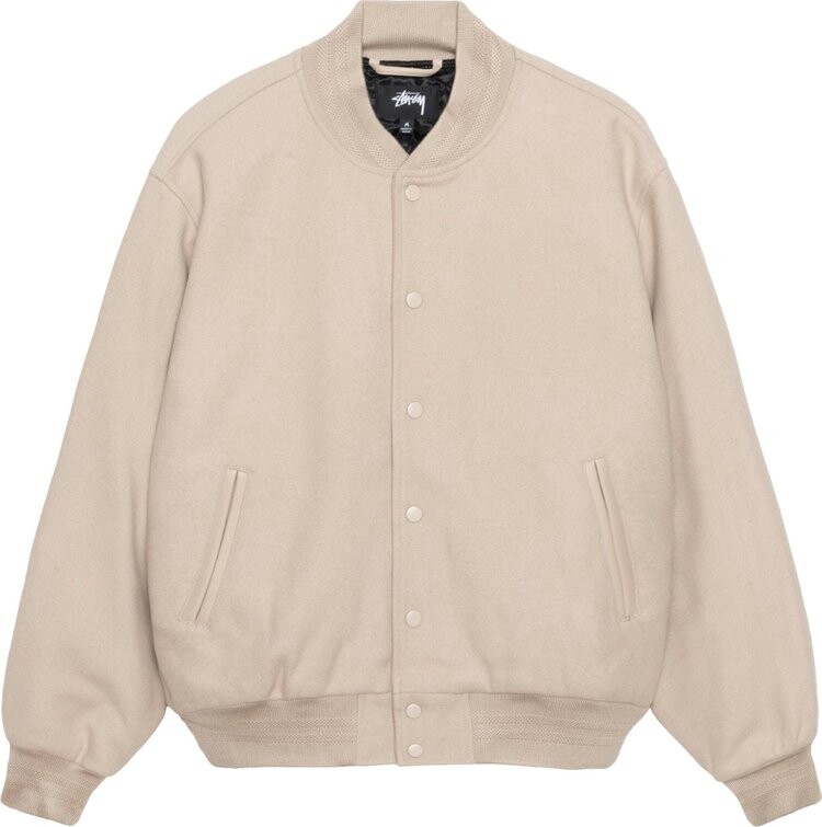 Куртка Stussy Sport Melton Varsity 'Oatmeal', кремовый, Бежевый, Куртка Stussy Sport Melton Varsity 'Oatmeal', кремовый
Куртка Stussy Sport Melton Varsity 'Oatmeal', кремовый, Бежевый, Куртка Stussy Sport Melton Varsity 'Oatmeal', кремовый