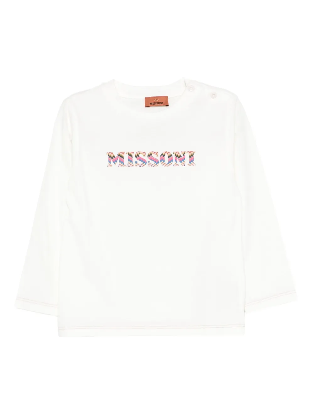 Футболка с логотипом Missoni Kids, белый
Футболка с логотипом Missoni Kids, белый