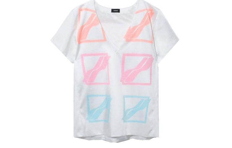 Футболка с коротким рукавом женская белая WE11DONE
Футболка с коротким рукавом женская белая WE11DONE