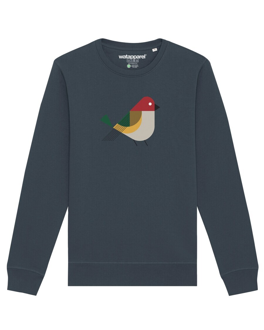 Свитер Watapparel Sweatshirt Vogel, антрацит 
Свитер Watapparel Sweatshirt Vogel, антрацит