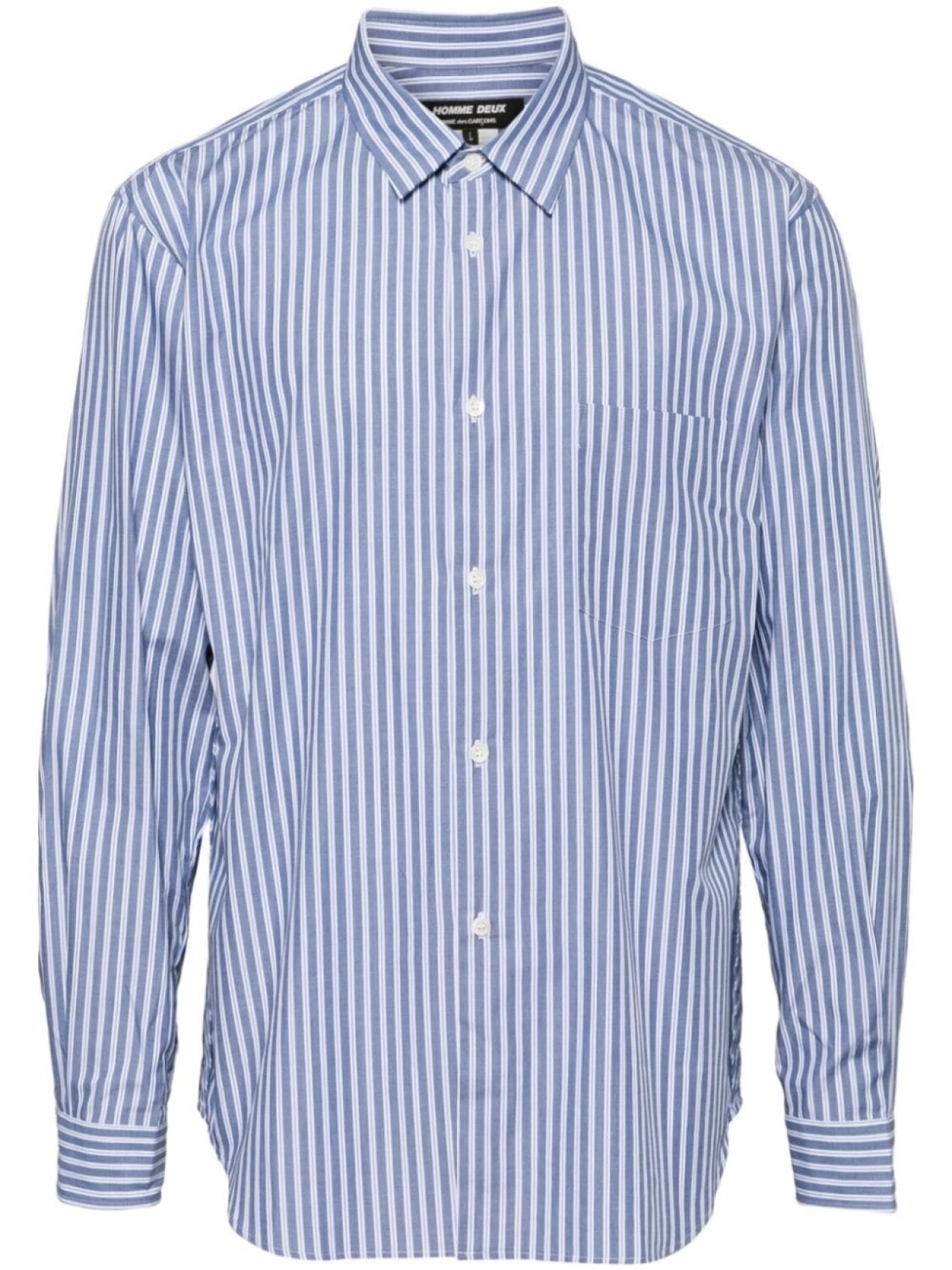 Comme des Garçons Homme Deux рубашка в полоску, синий
Comme des Garçons Homme Deux рубашка в полоску, синий