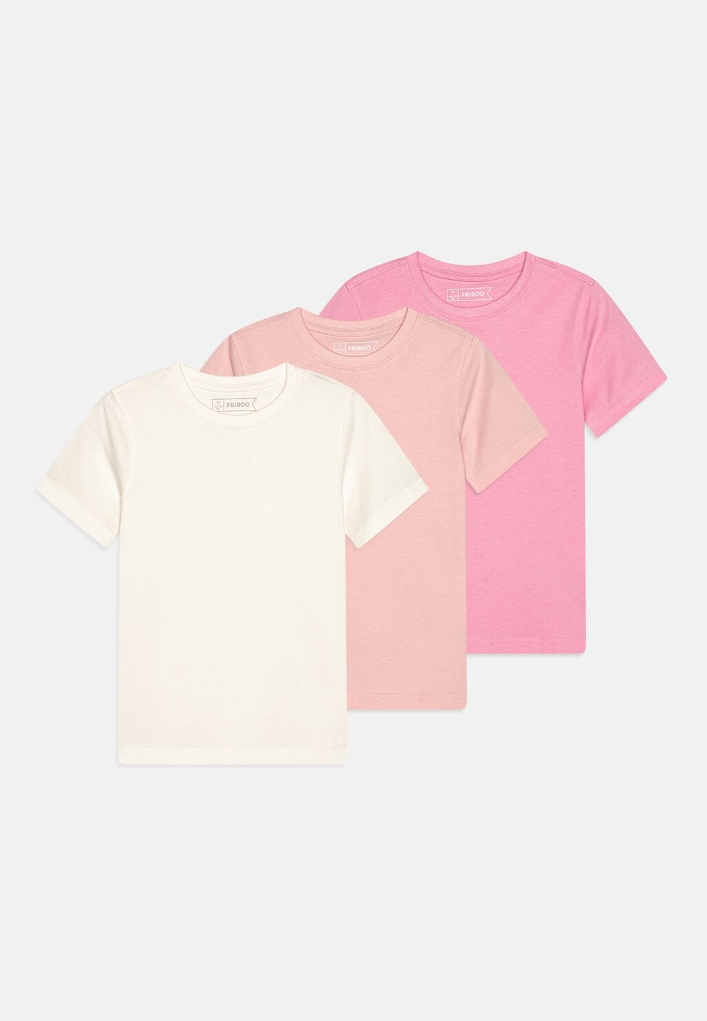 Футболка базовая UNISEX 3 PACK Friboo, цвет white/light pink/lilac
Футболка базовая UNISEX 3 PACK Friboo, цвет white/light pink/lilac