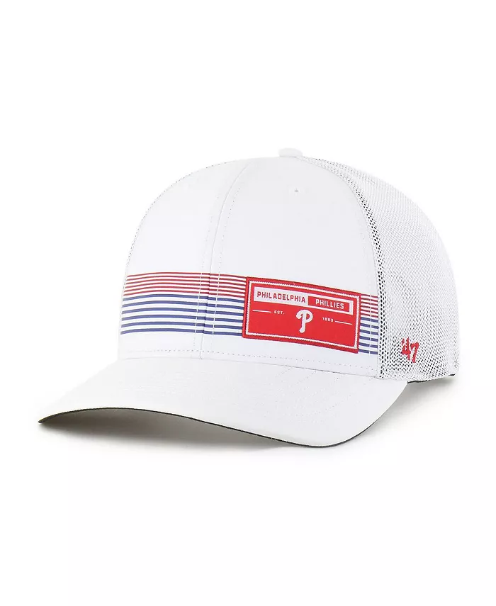 Мужская белая регулируемая шапка Philadelphia Phillies Rangefinder Brrr Trucker '47 Brand
Мужская белая регулируемая шапка Philadelphia Phillies Rangefinder Brrr Trucker '47 Brand