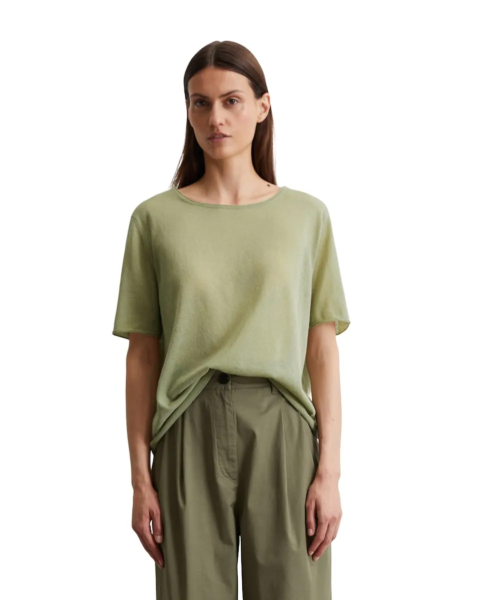 Женский свободный топ с коротким рукавом из органического хлопка MARC O'POLO, зеленый
Женский свободный топ с коротким рукавом из органического хлопка MARC O'POLO, зеленый