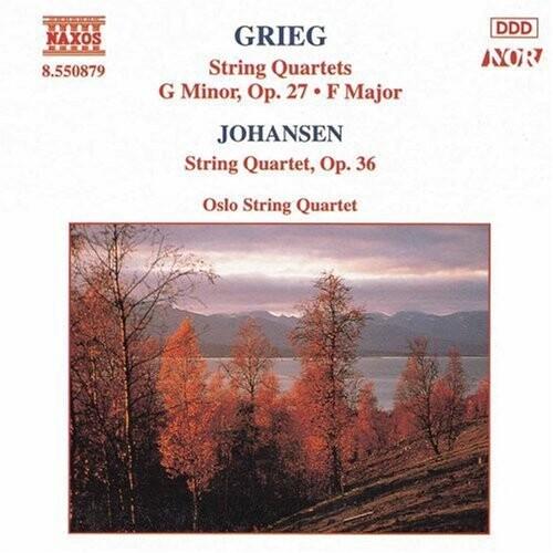 CD диск Grieg / Johansen / Oslo String Quartet: String Quartets
CD диск Grieg / Johansen / Oslo String Quartet: String Quartets