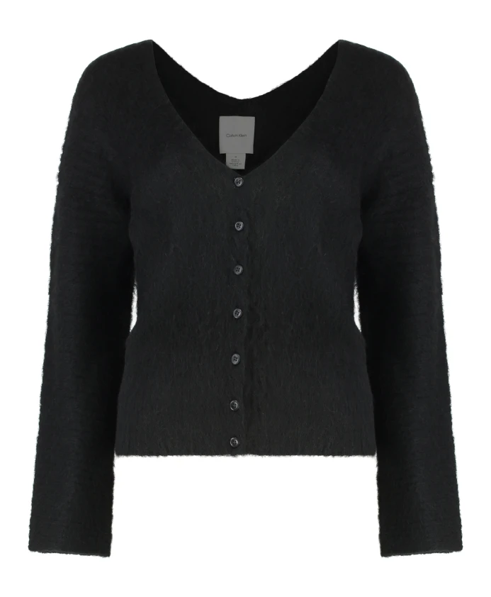 Кардиган из смеси шерсти альпаки Calvin Klein, черный
Кардиган из смеси шерсти альпаки Calvin Klein, черный