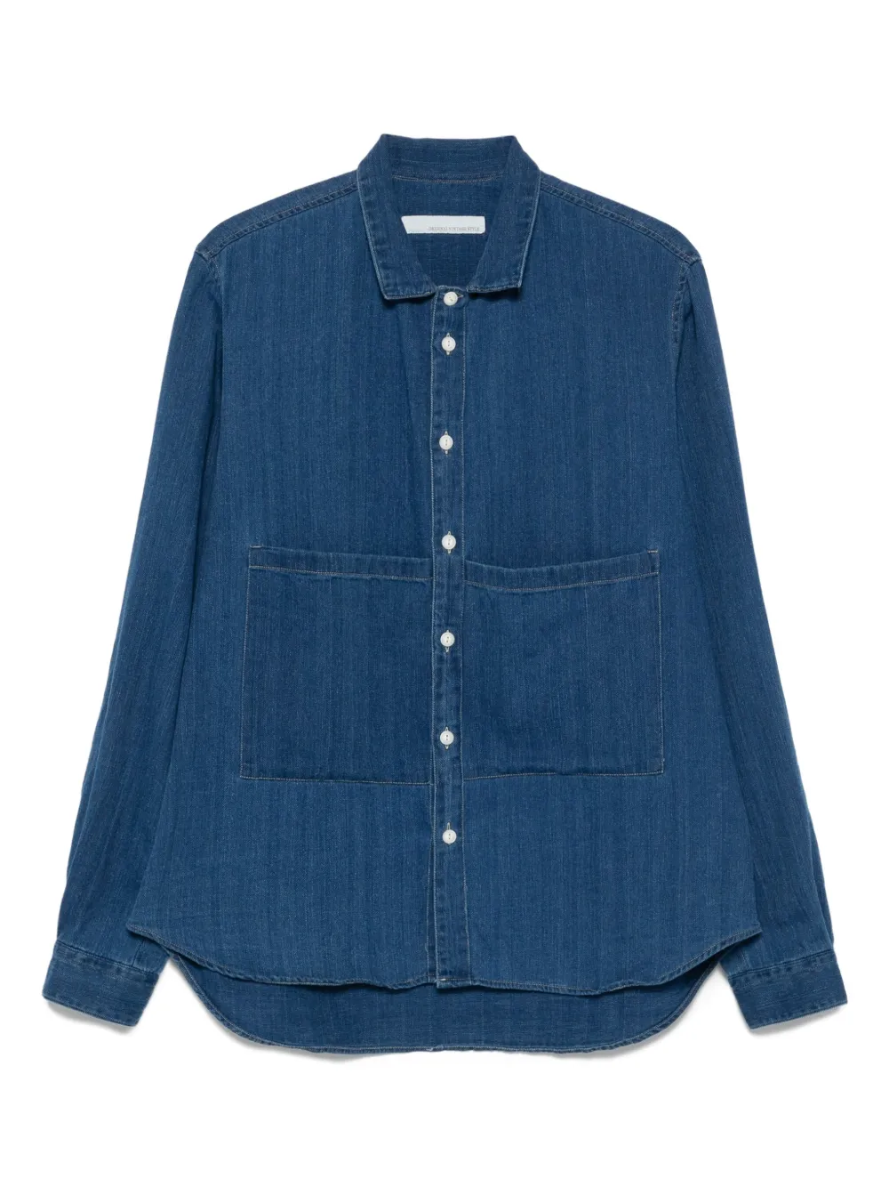 Джинсовая рубашка с карманами original vintage style, синий
Джинсовая рубашка с карманами original vintage style, синий