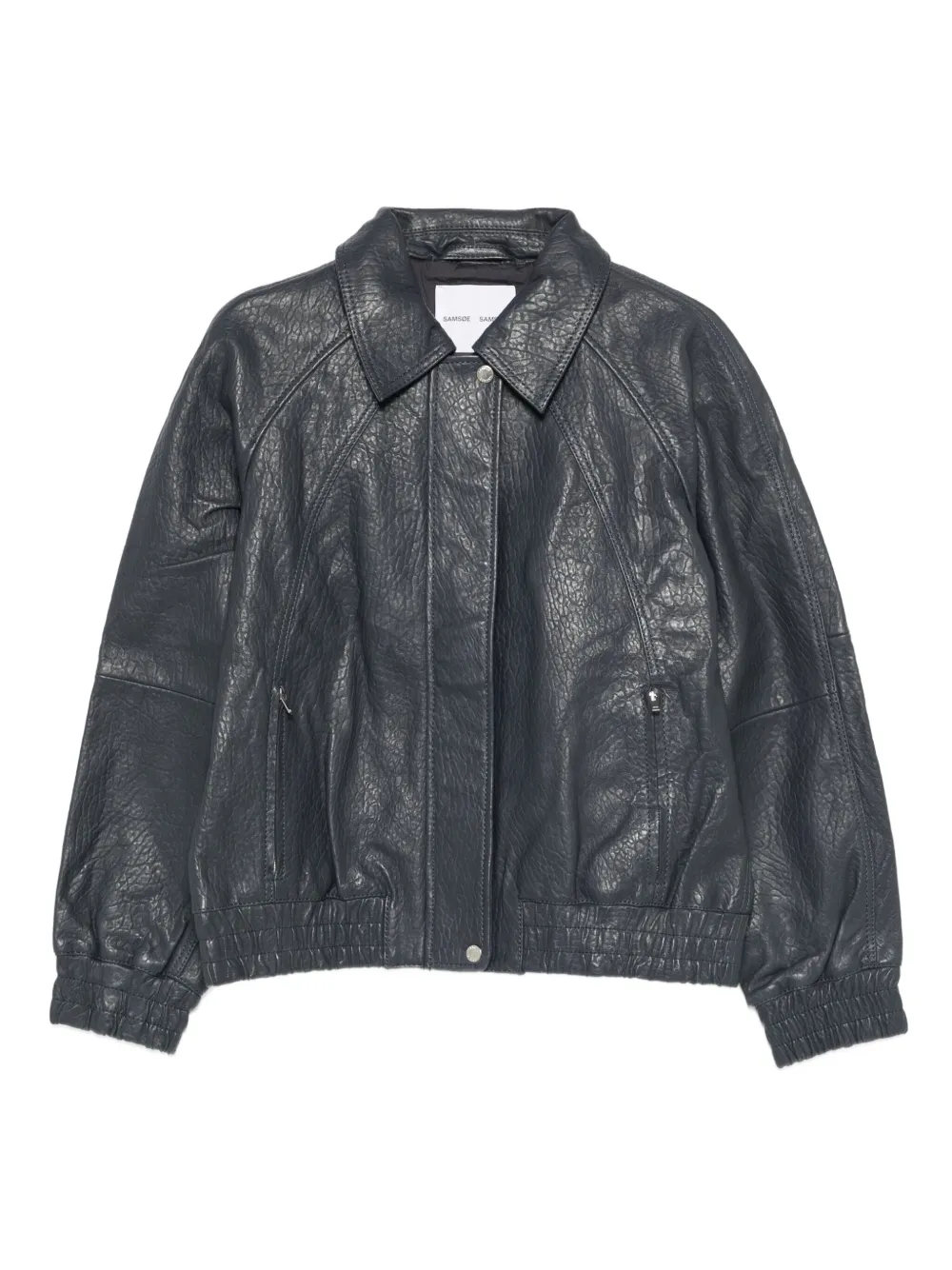 Кожаное пальто Samsoe Samsoe, синий
Кожаное пальто Samsoe Samsoe, синий