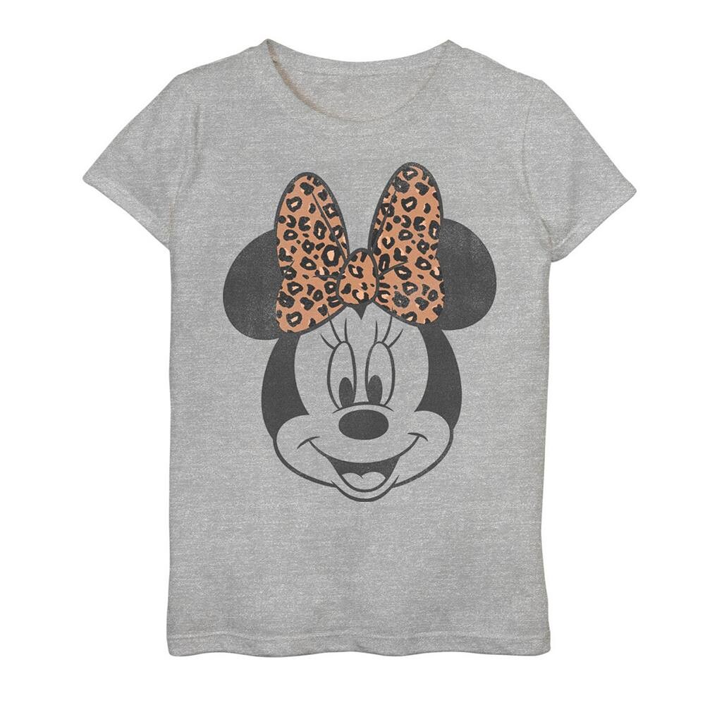 Футболка с принтом Leapord и бантом и портретом Disney's Minnie Mouse для девочек 7–16 лет, цвет Athletic Heather
Футболка с принтом Leapord и бантом и портретом Disney's Minnie Mouse для девочек 7–16 лет, цвет Athletic Heather