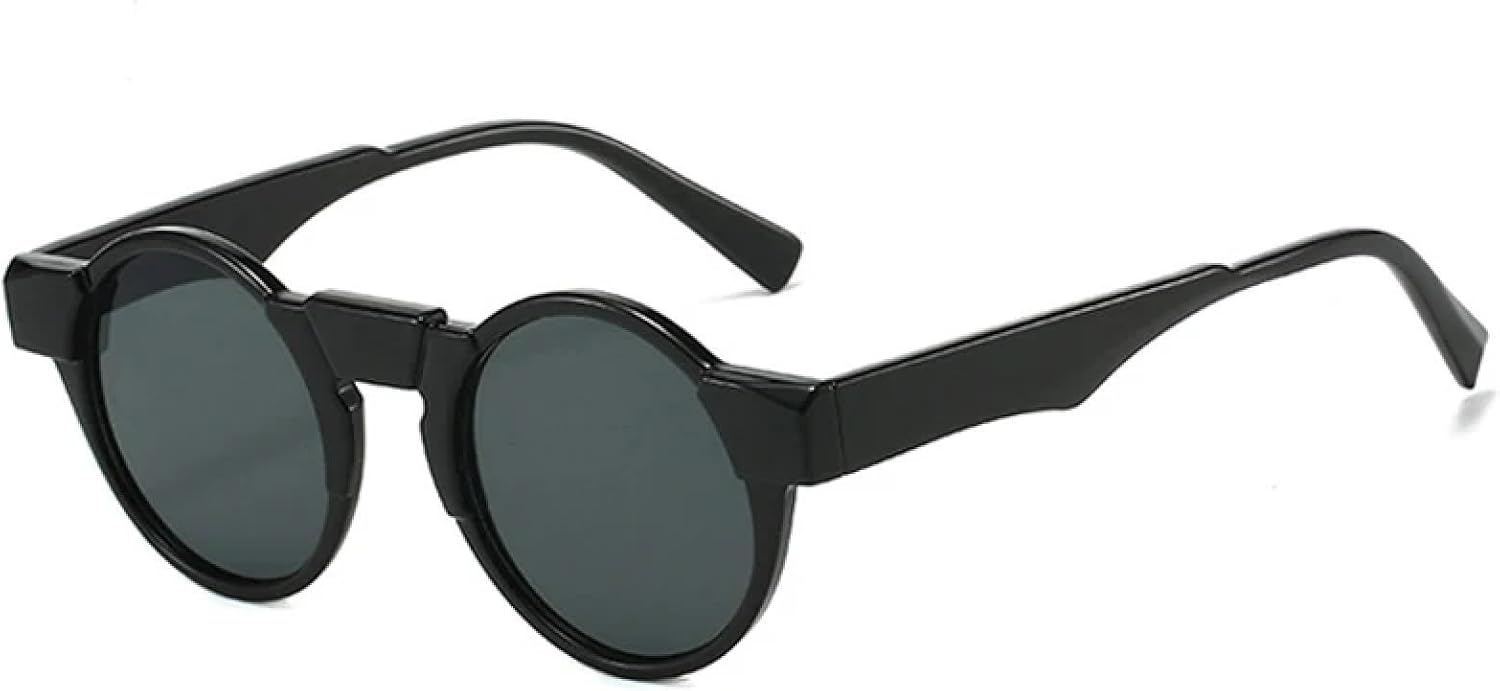 Солнцезащитные очки с защитой от УФ-излучения UV400 для женщин и мужчин | Маленькие круглые, конфетные, в стиле панк | для занятий спортом на открытом воздухе DSVIGF, Black Grey
Солнцезащитные очки с защитой от УФ-излучения UV400 для женщин и мужчин | Маленькие круглые, конфетные, в стиле панк | для занятий спортом на открытом воздухе DSVIGF, Black Grey