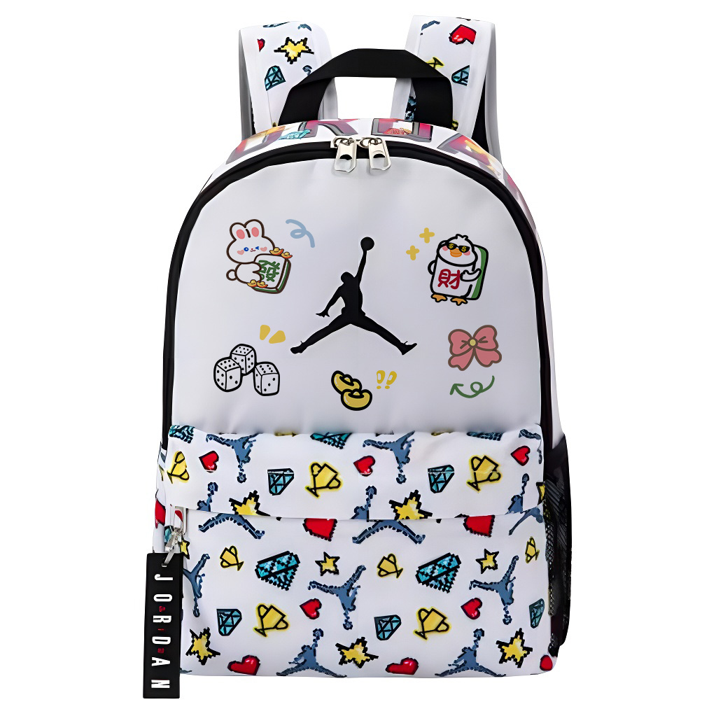 Jordan Полиэстеровый рюкзак женский белый, Prosperity Bunny
Jordan Полиэстеровый рюкзак женский белый, Prosperity Bunny