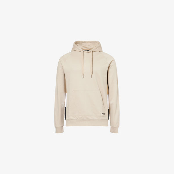 Худи Boss с карманом-кенгуру, бежевый
Худи Boss с карманом-кенгуру, бежевый