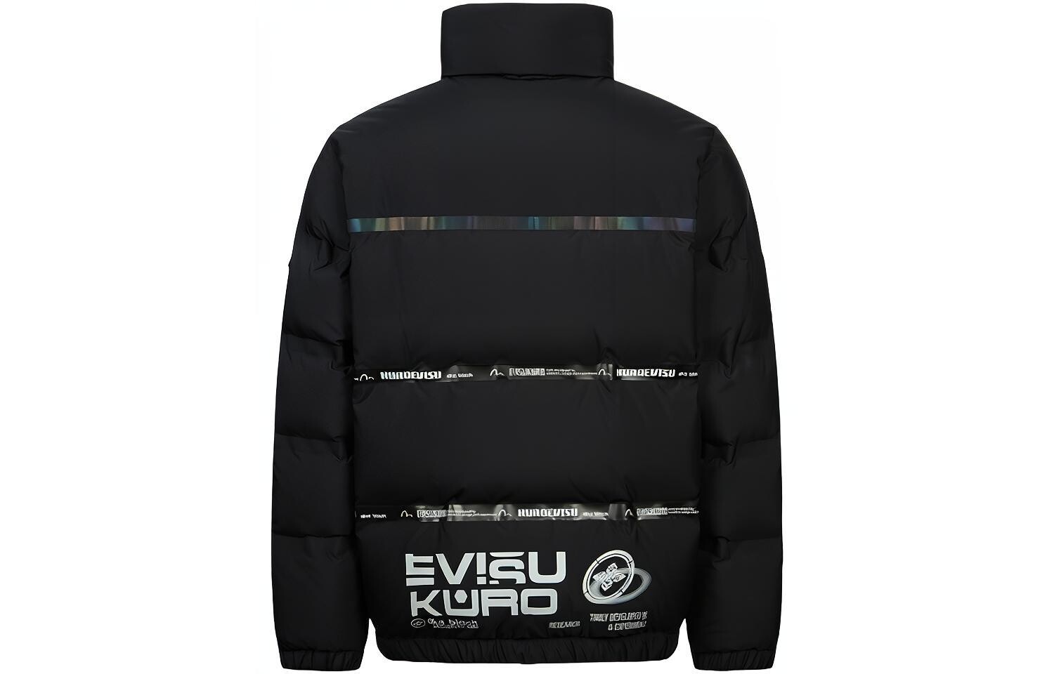 Пуховик мужской черный Evisu, черный
Пуховик мужской черный Evisu, черный