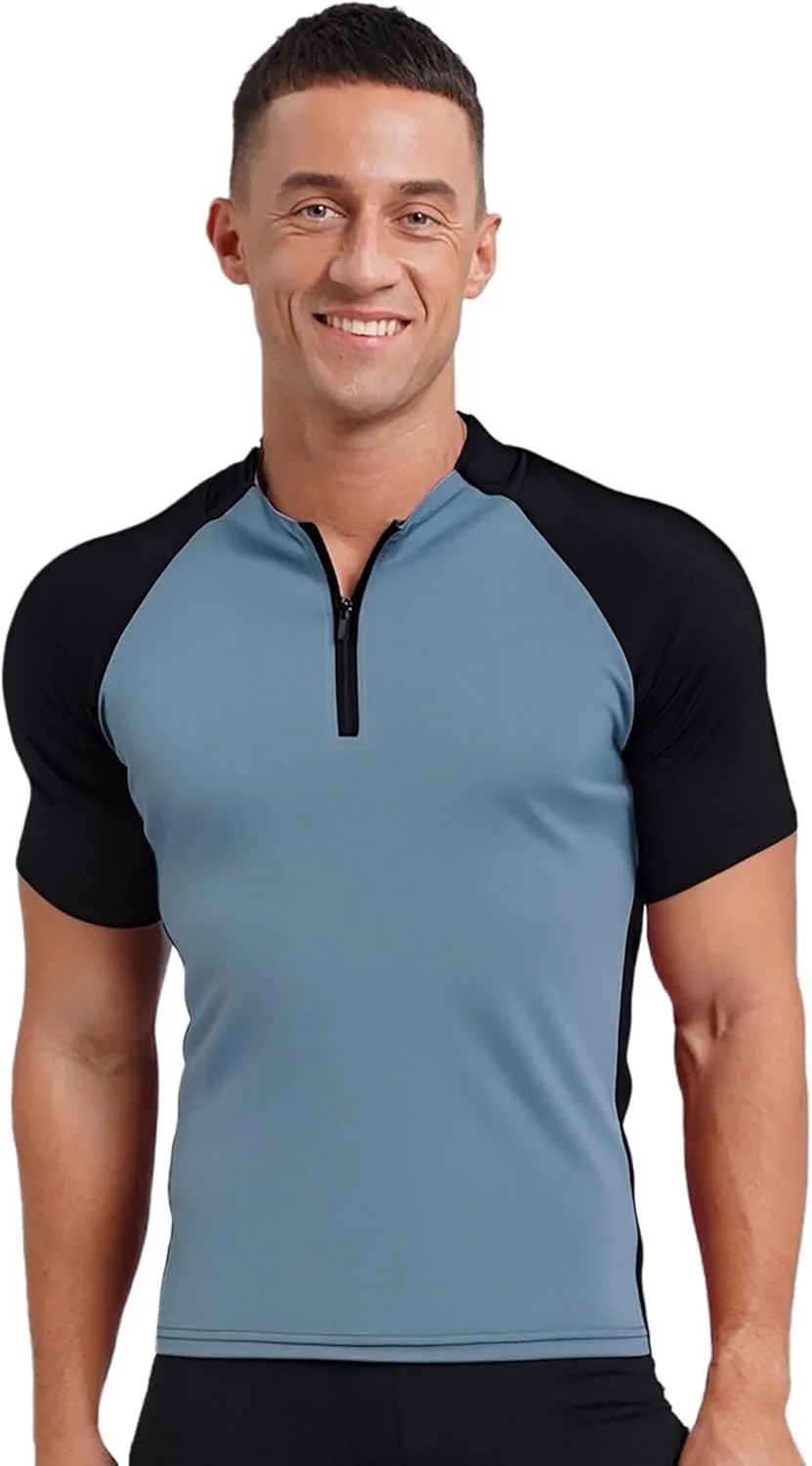 Мужская футболка YiZYiF с молнией, Loose Fit, Quick Dry
Мужская футболка YiZYiF с молнией, Loose Fit, Quick Dry