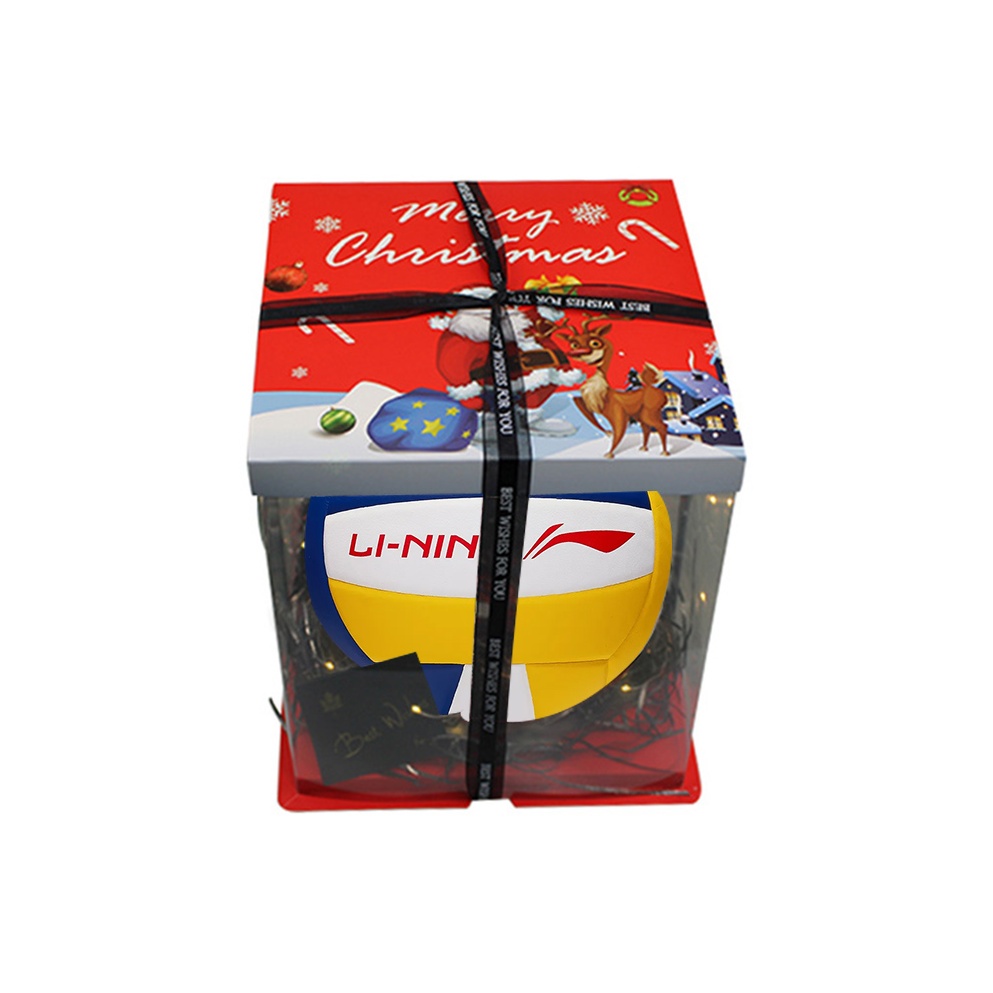 LINING Волейбольный мяч PU размер 5 Unisex Blue White Yellow
LINING Волейбольный мяч PU размер 5 Unisex Blue White Yellow