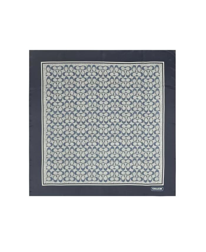 Квадратный шарф Signature C шириной 35 дюймов COACH, синий
Квадратный шарф Signature C шириной 35 дюймов COACH, синий