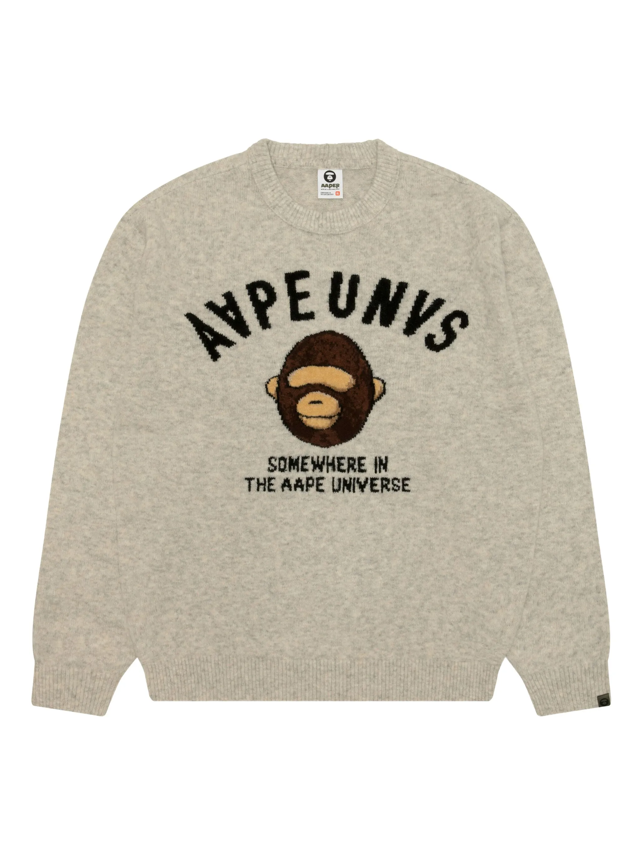 Свитер с логотипом Aape By A Bathing Ape, бежевый
Свитер с логотипом Aape By A Bathing Ape, бежевый
