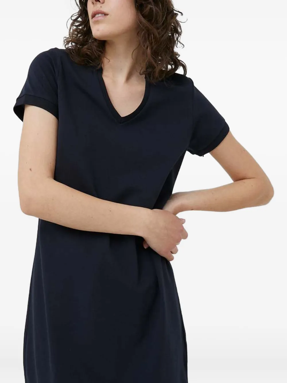 Мини-платье с V-образным вырезом и логотипом Colmar, синий
Мини-платье с V-образным вырезом и логотипом Colmar, синий