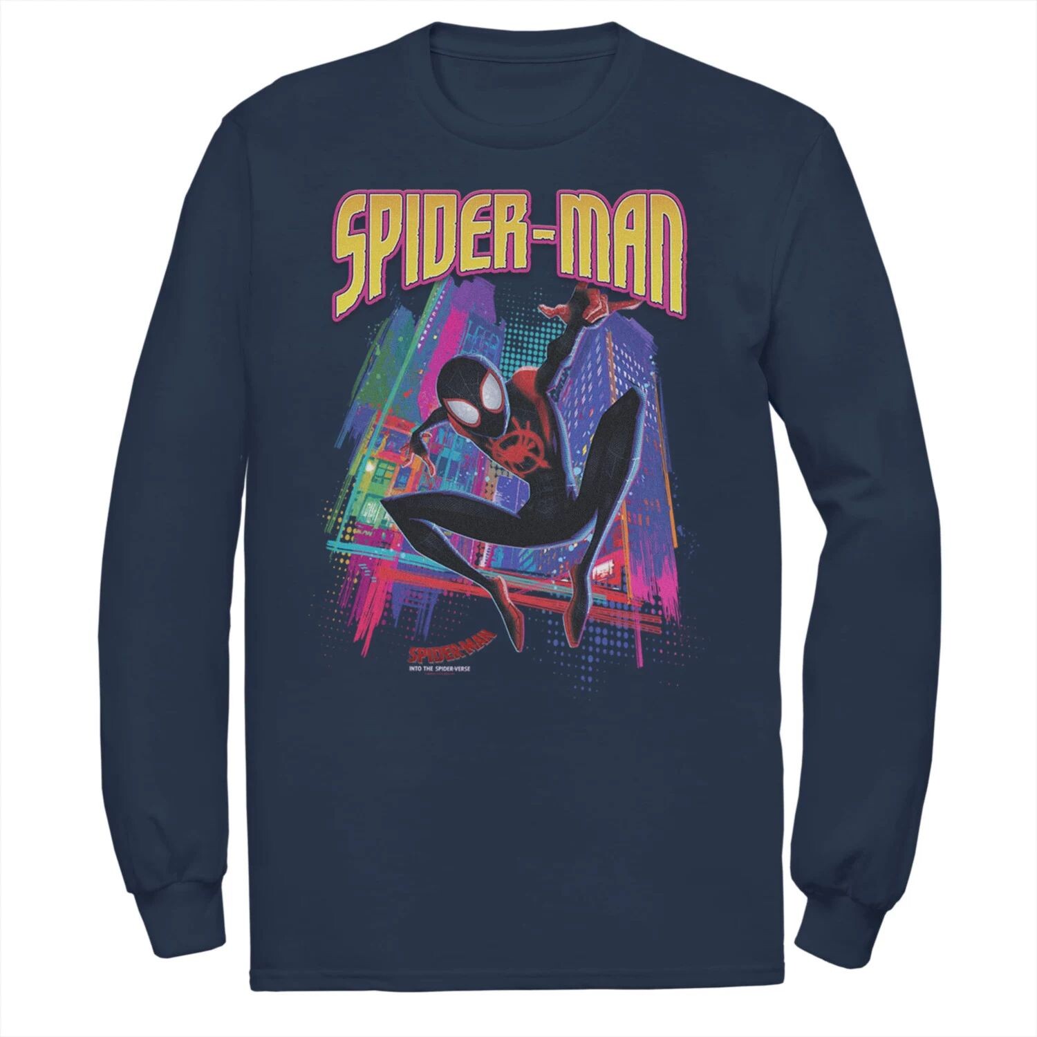 Мужская футболка Marvel Into The Spider-Verse Neon Skyline
Мужская футболка Marvel Into The Spider-Verse Neon Skyline