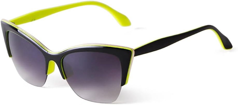 Винтажные женские солнцезащитные очки «кошачий глаз», полуободковые модные очки, мужские солнцезащитные очки для активного отдыха с защитой от УФ-излучения UV400 MTZJH, C7 Green
Винтажные женские солнцезащитные очки «кошачий глаз», полуободковые модные очки, мужские солнцезащитные очки для активного отдыха с защитой от УФ-излучения UV400 MTZJH, C7 Green