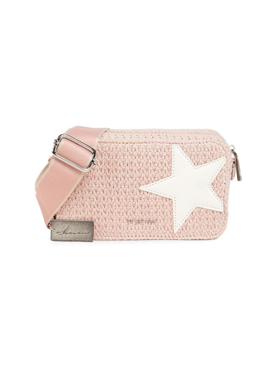 Сумка через плечо с текстурированной звездой Vintage Havana, цвет Pink Raffia
Сумка через плечо с текстурированной звездой Vintage Havana, цвет Pink Raffia