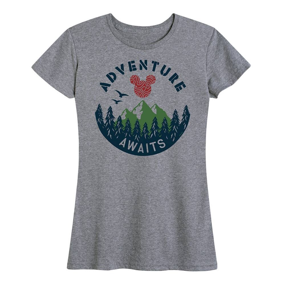 Женская футболка Disney's Mickey Mouse Adventure ждет с рисунком, цвет Heather Gray
Женская футболка Disney's Mickey Mouse Adventure ждет с рисунком, цвет Heather Gray