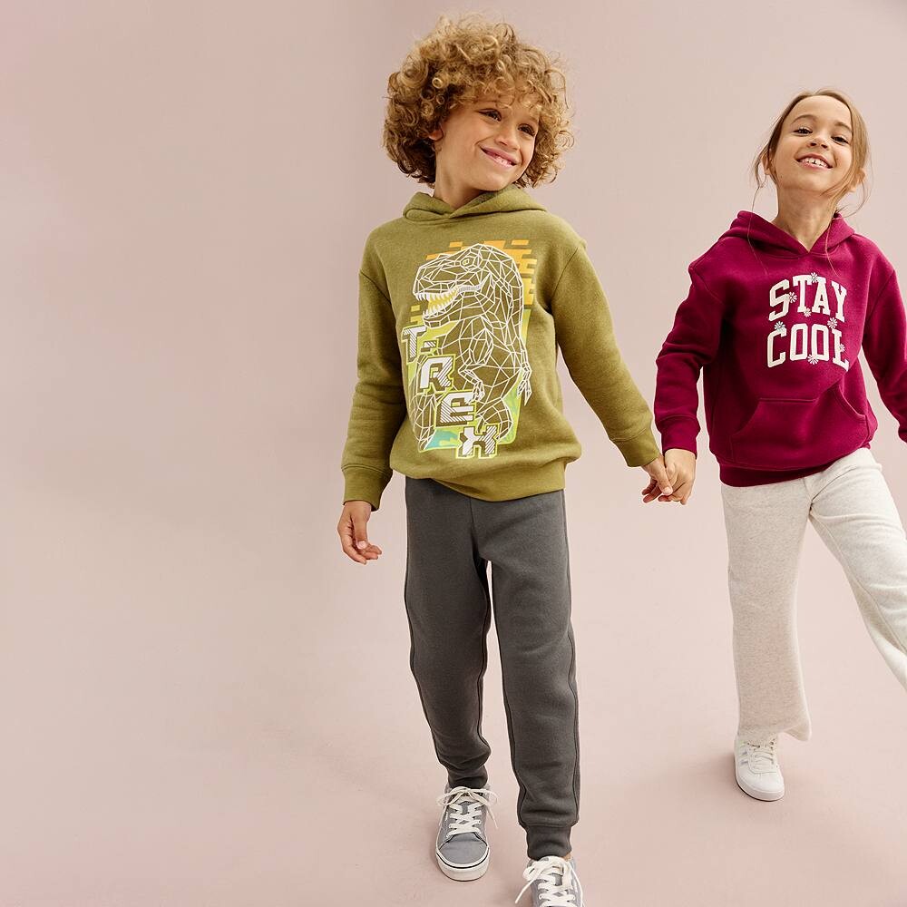 Широкие брюки из френч терри Jumping Beans для девочек 4–12 лет, цвет Calligraphy Pink
Широкие брюки из френч терри Jumping Beans для девочек 4–12 лет, цвет Calligraphy Pink