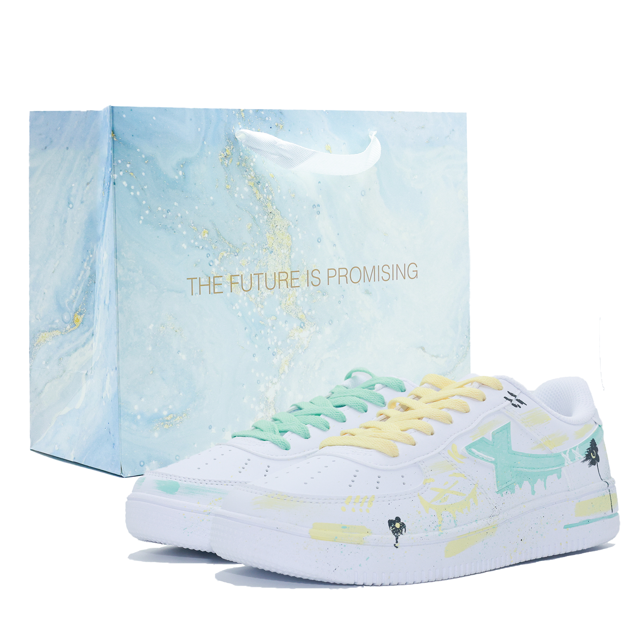 XTEP Кроссовки Air Force One с низким верхом для скейтборда, устойчивые к скольжению, мужские, желто-зеленые, непарные
XTEP Кроссовки Air Force One с низким верхом для скейтборда, устойчивые к скольжению, мужские, желто-зеленые, непарные