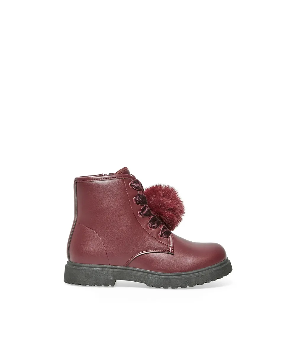 Ботинки на шнурках Sfera, гранатовый
Ботинки на шнурках Sfera, гранатовый