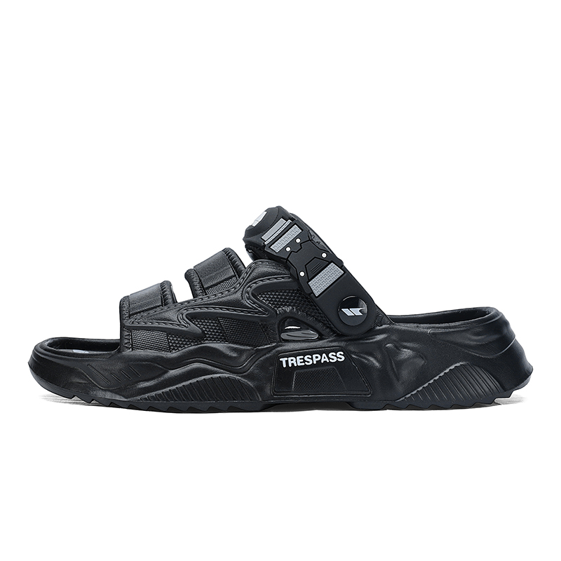 Тапочки-слайды мужские, нескользящие, с защитой от запаха TRESPASS, Black
Тапочки-слайды мужские, нескользящие, с защитой от запаха TRESPASS, Black