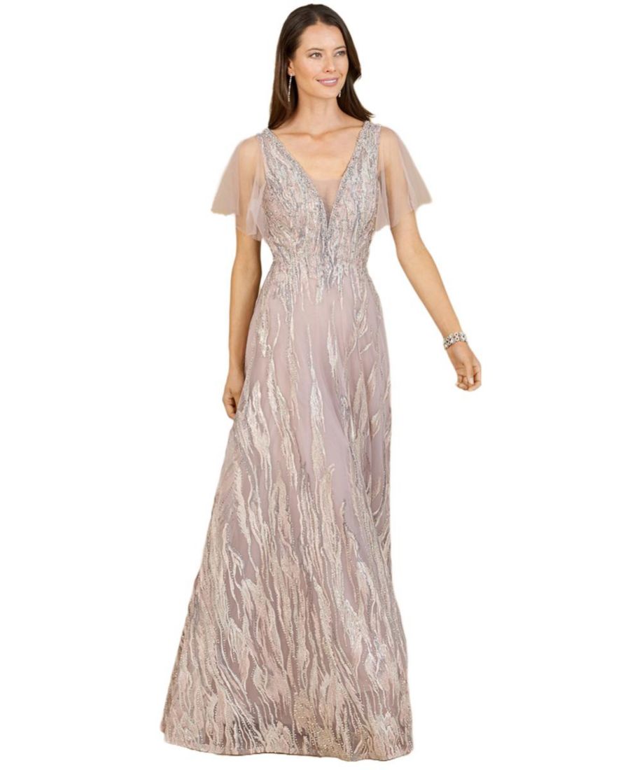 Женское платье с рукавами-кейпами и V-образным вырезом Lara, Dusty Rose
Женское платье с рукавами-кейпами и V-образным вырезом Lara, Dusty Rose